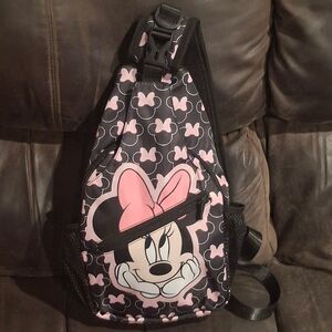 Disney Minnie Mouse Sling Bookbag/Backpack